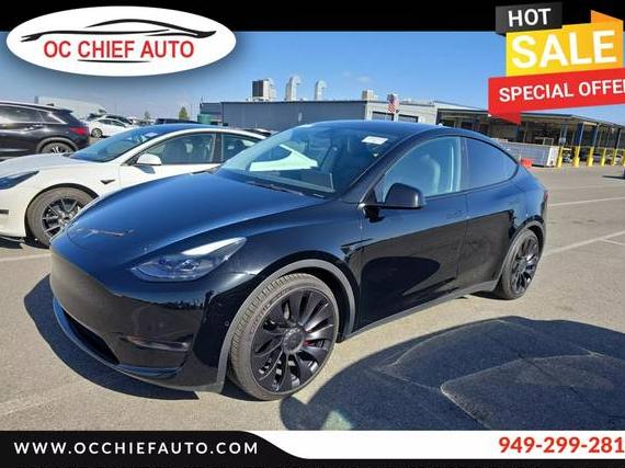TESLA MODEL Y 2022 7SAYGDEF5NF494158 image